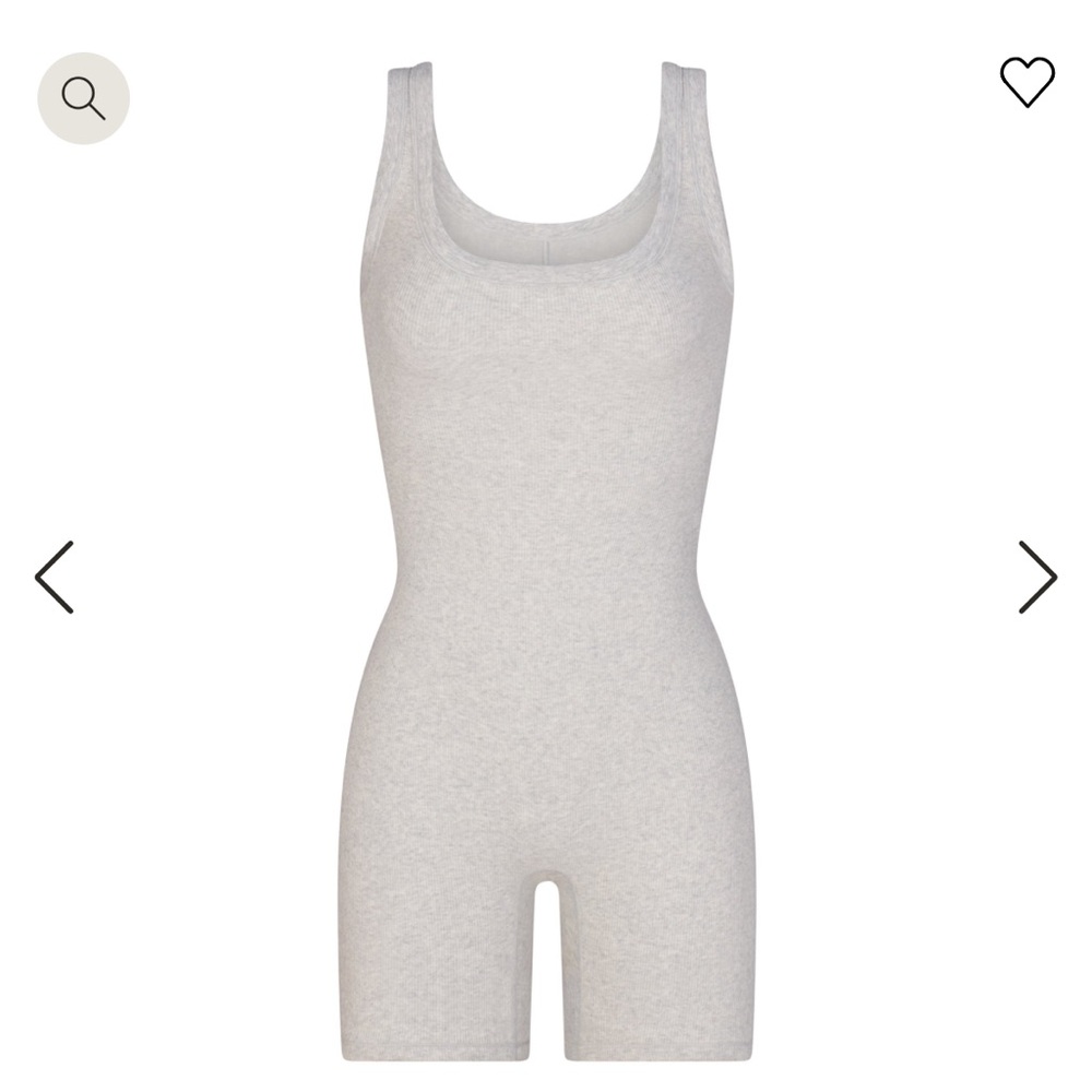 SKIMS Sage green Sleeveless Bodysuit